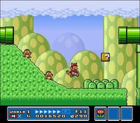une photo d'Ã©cran de Super Mario All Stars sur Nintendo Super Nes